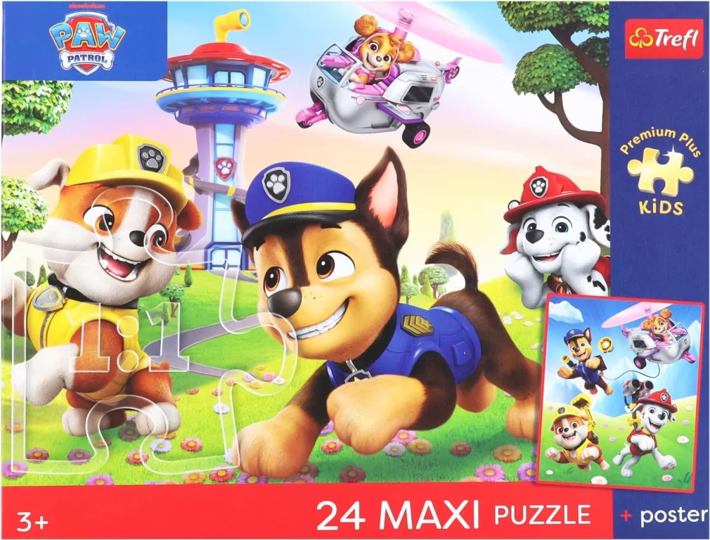 Puzzel 24 Paw Patrol Wesoły spacer TREFL - tantis.pl