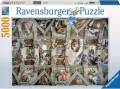 Puzzle 5000el. Kaplica sykstyńska. Ravensburger 174294 - tantis.pl