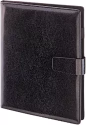 Notes A4 magnetyczny kratka czarny NP-16CBZ