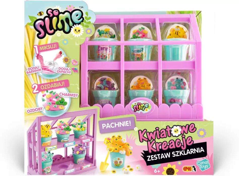 Slime Kwiatowe Kreacje - Szklarnia - tantis.pl
