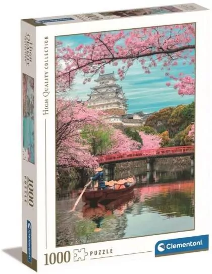 Puzzle 1000. Himeji Castle in Spring - tantis.pl
