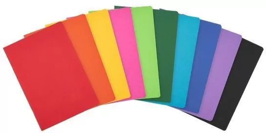 Zeszyt A4/60K linia z marginesem Rainbow - tantis.pl