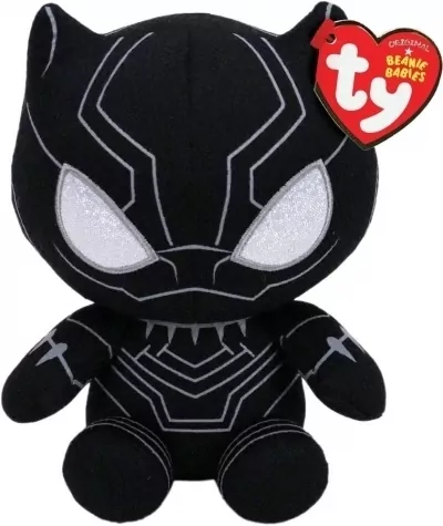 Beanie Babies. Marvel. Black Panther 15cm - tantis.pl
