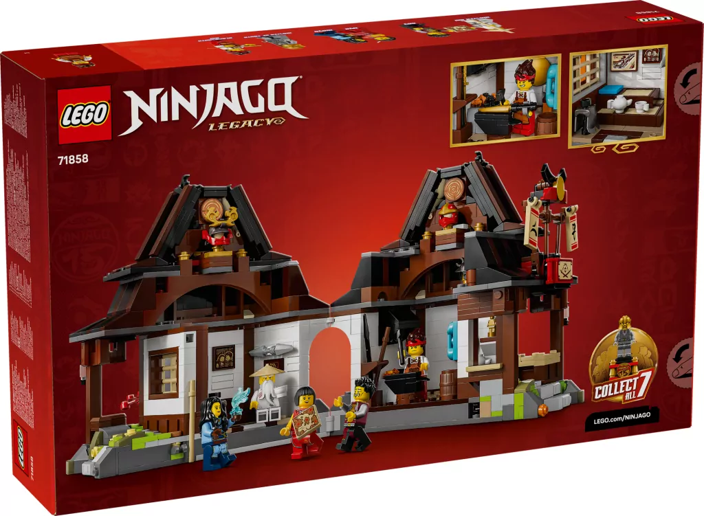 LEGO® Ninjago.  Kuźnia Cztery Bronie 71858 - tantis.pl