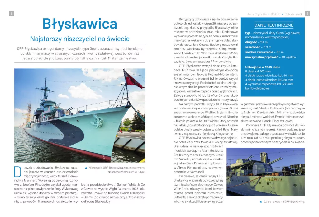 Statki. Żagle, stal i niezwykłe historie - tantis.pl