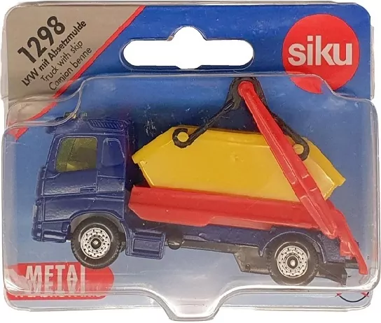 Siku 12 - Ciężarówka LKW z podnośnikiem hakowym - tantis.pl