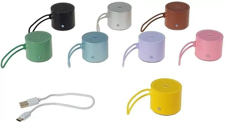 Głośnik metalowy 4,6x4cm z kablem USB - tantis.pl
