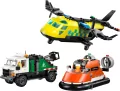 LEGO® City.  Zestaw z samolotem, ciężarówką serwisową i poduszkowcem 60505 - tantis.pl