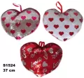 Serce cekinowe 37cm MIX - tantis.pl