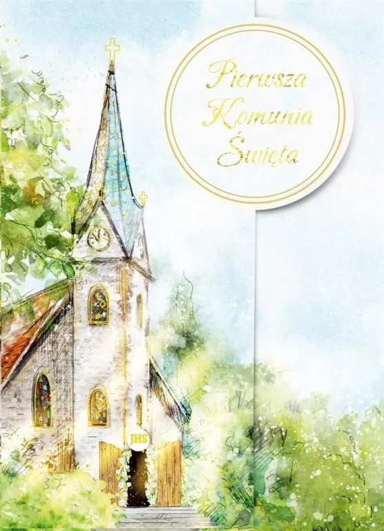 Karnet B6 Komunia. Kościół - tantis.pl