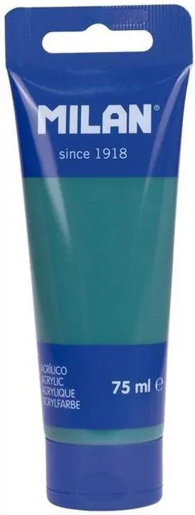 Farba akrylowa w tubce 75ml żółwia zieleń MILAN - tantis.pl