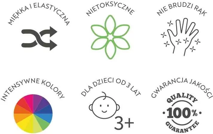 Plastelina 8 kolorów - tantis.pl