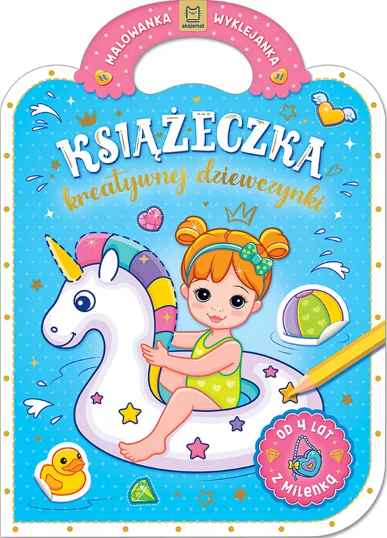 Książeczka kreatywnej dziewczynki - tantis.pl