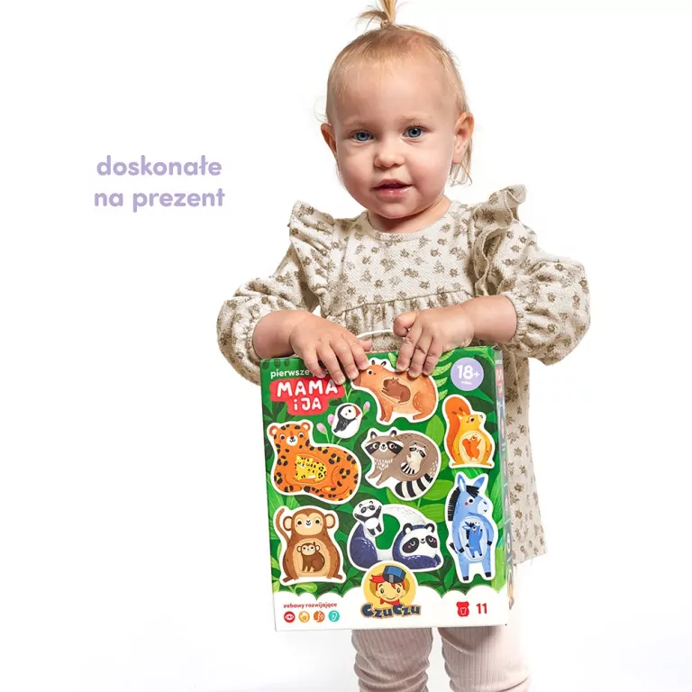 CzuCzu. Pierwsze puzzle. Mama i ja - tantis.pl