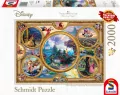 Puzzle 2000. Bohaterowie bajek Disneya - tantis.pl