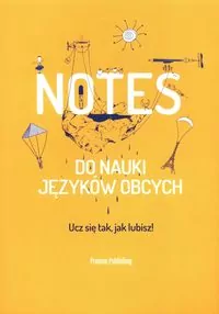 Notes do nauki języków obcych pomarańczowy - tantis.pl
