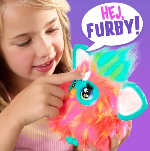 Interaktywna maskotka koralowa. Furby 2.0 - tantis.pl