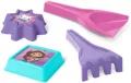 Universal łopatka i grabki + 2 foremki IML mix - tantis.pl