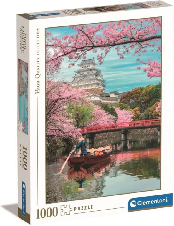 Puzzle 1000. Himeji Castle in Spring - tantis.pl