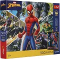 Puzzle 300 Marvel - Uktyty Bohater + plakat TREFL - tantis.pl