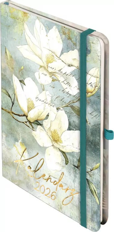 Kalendarz 2026 A5 Botanical DNS Magnolia - tantis.pl