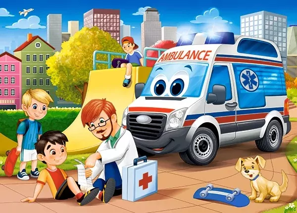 Puzzle 60. First Aid. B-066193 - tantis.pl