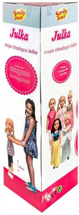 Lalka chodząca 70cm Julka SP83933 - tantis.pl