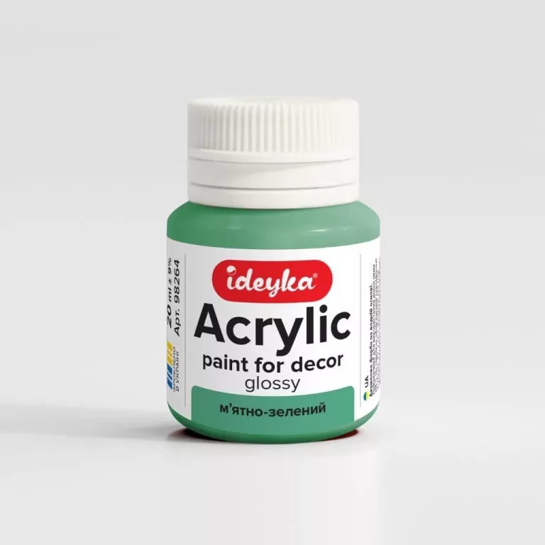 Farba akrylowa Miętowa zieleń 20ml - tantis.pl