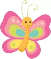 Malowanie po numerach 18x24cm Motyl 8750 - tantis.pl