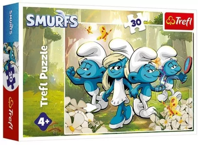 Puzzle 30 Smerfne przygody TREFL - tantis.pl