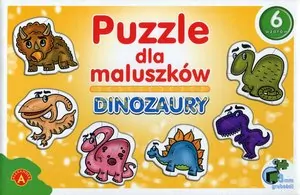 Dinozaury. Puzzle dla maluszków. - tantis.pl