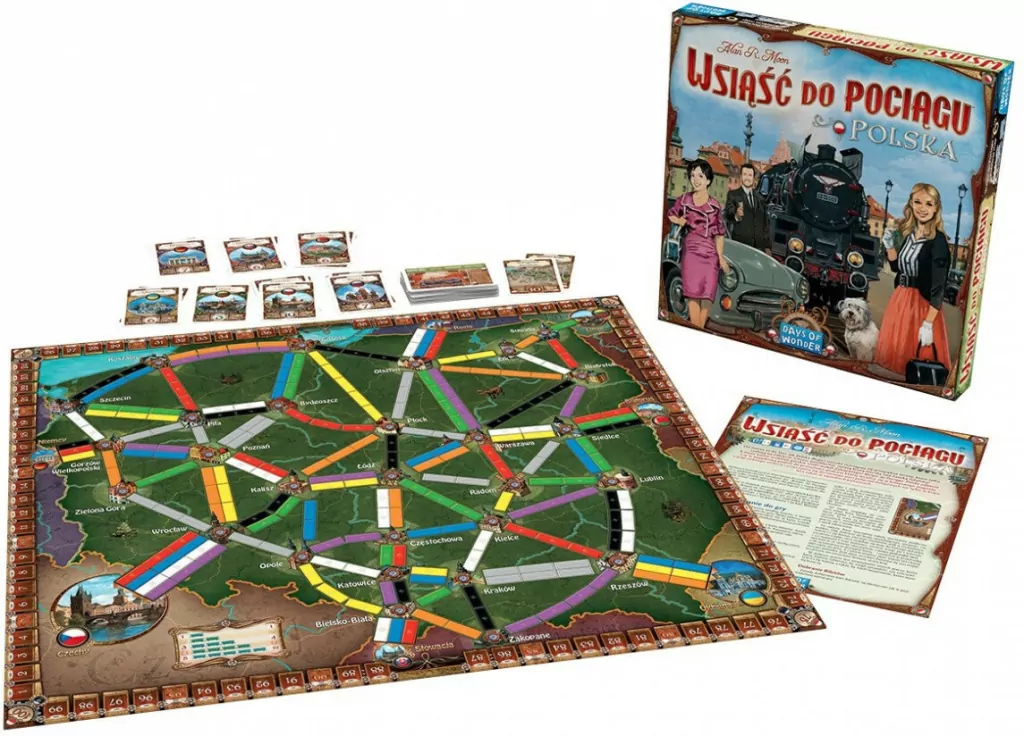 Wsiąść do pociągu: Kolekcja map 6.5: Polska - tantis.pl