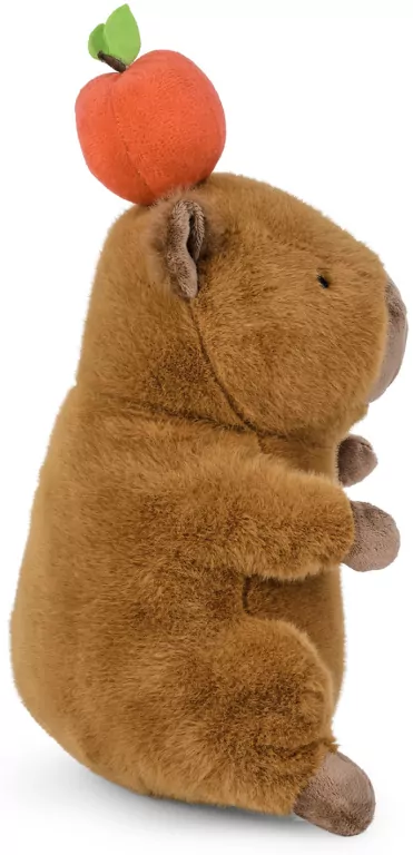 Maskotka Kapibara z jabłkiem 25cm - tantis.pl