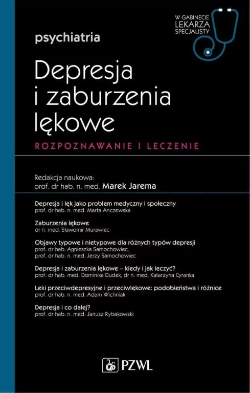Depresja i zaburzenia lękowe W gabinecie lekarza specjalisty - tantis.pl
