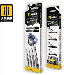 Ammo: Premium DIO Drybrush Brush Set