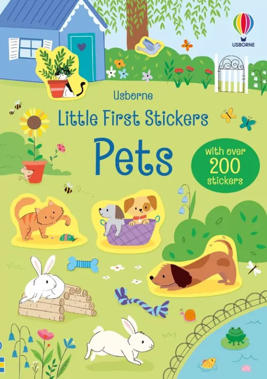 Little First Stickers. Pets wer. angielska - tantis.pl