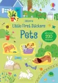 Little First Stickers. Pets wer. angielska - tantis.pl