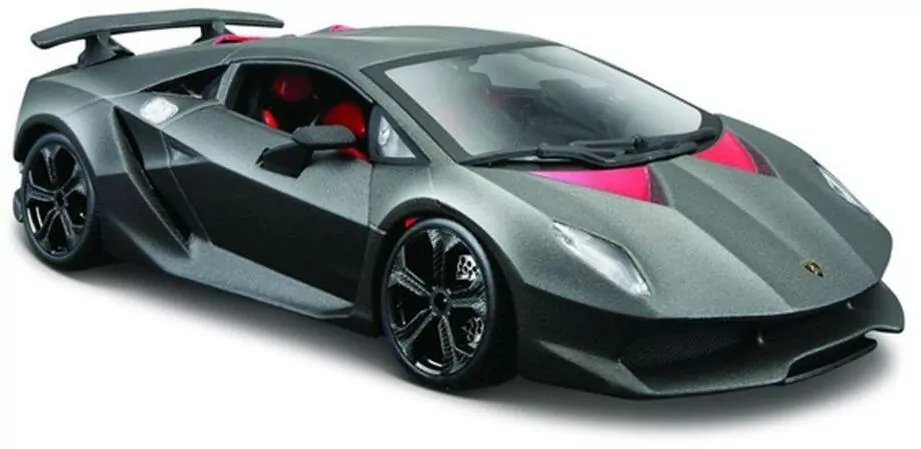 Lamborghini Sesto Elemento Met Grey 1:24 BBURAGO - tantis.pl