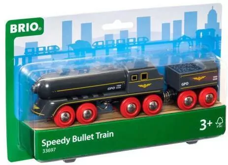 Lokomotywa parowa z węglarką. Brio World - tantis.pl