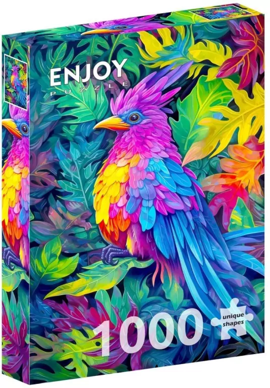 Puzzle 1000 Kolorowy kardynał - tantis.pl