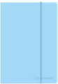 Coolpack. Brulion A5 80k linia z gumką, pastel powder blue - tantis.pl