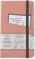 Bookaroo. Notatnik Journal Pocket A6, pudrowy - tantis.pl