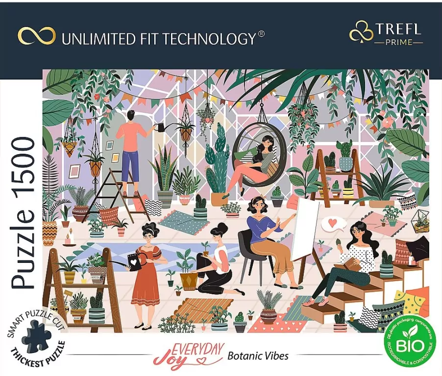 Puzzle 1500. Everyday Joy. Botanic Vibes - tantis.pl