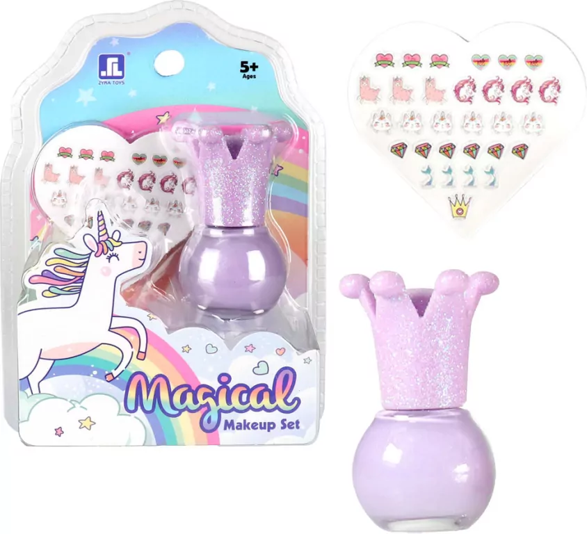 Lakier do paznokci z naklejkami - tantis.pl