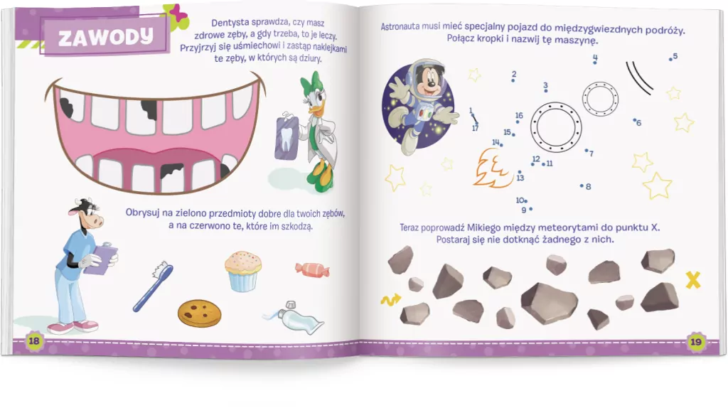 Elementarz przedszkolaka 5 lat. Disney Uczy. Minnie - tantis.pl