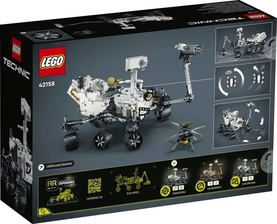 LEGO® Technic. NASA Mars Rover Perseverance. 42158 - tantis.pl