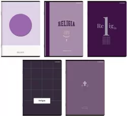 Zeszyt A5/60K kratka Religia  TOP2000