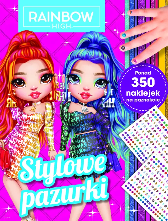 Stylowe pazurki. Rainbow High - tantis.pl