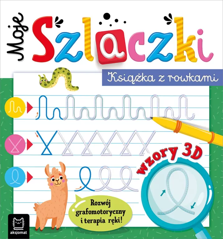 Moje szlaczki. Książka z rowkami - tantis.pl