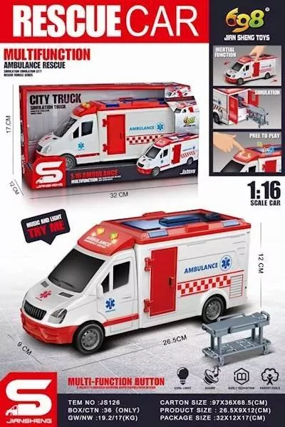 Ambulans ze światłem i dźwiękiem - tantis.pl